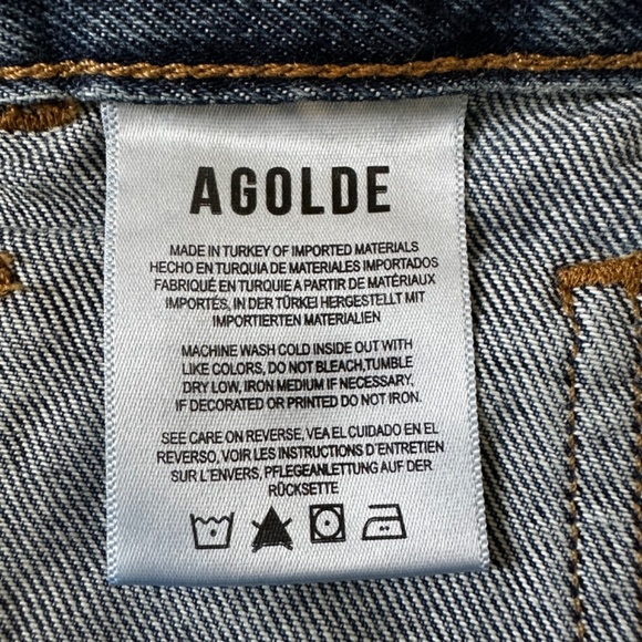 NWT Agolde Cooper Cargo Jeans - Picture 7 of 13